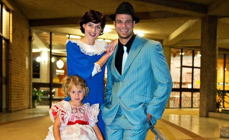 Casey Fegan, Tammy Dundon, Sky Nuttall and Fang are all excited be part of the Guys and Dolls production. Casey Fegan, Tammy Dundon, Sky Nuttall and Fang are all excited be part of the Guys and Dolls production.
